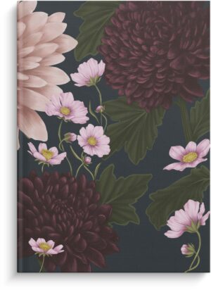 Notebook lined A5 Garden Dreams Dahlia Notebook lined A5 Garden Dreams Dahlia