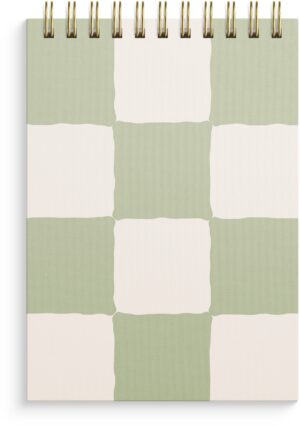 Notebook lined A6 Checkered Notebook lined A6 Checkered