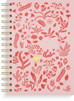Notebook A5 Pink Botanical Notebook A5 Pink Botanical