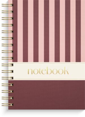 Notebook A5 Stripes Notebook A5 Stripes