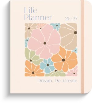Life Planner Pastel flowers Life Planner Pastel flowers