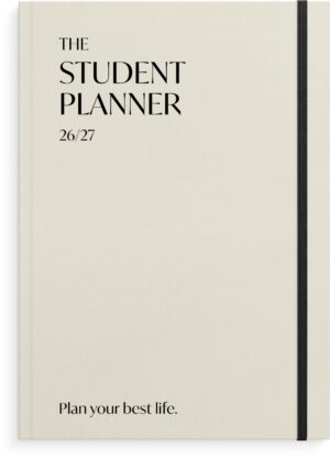 Student Planner A5 Beige Student Planner A5 Beige