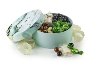 Lysegrøn Marmor, Stor - Familieæske 850 g.