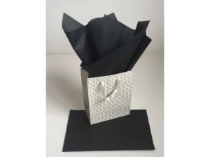 SILKEPAPIR 50X75CM SORT 17GR. FALSET 240 ARK
