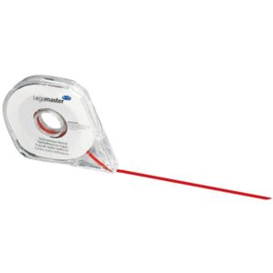 INDDELINGSTAPE LEGAMASTER 2,5MM 16 MTR. RØD