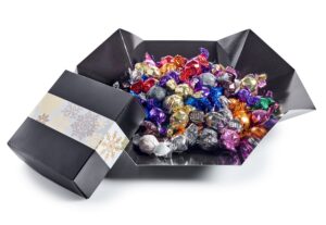 Mixede Chokoladekugler 1000 g.
