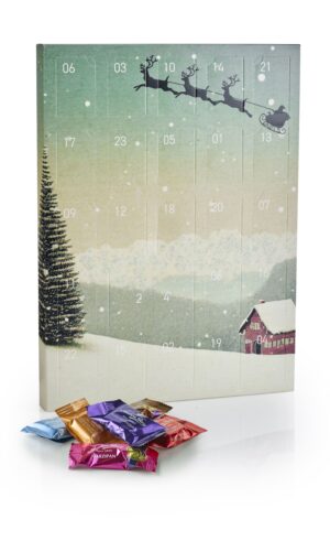 Santa Julekalender - Anthon Berg 250 g.