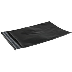 FORSENDELSESPOSE 340X420X50MM SORT 100 STK/PK