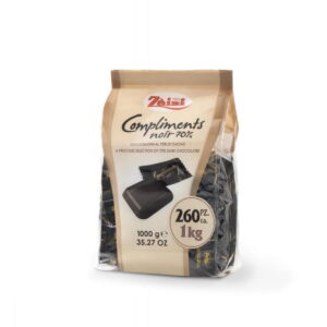 CHOKOLADE ZAINI COMPLIMENTS MØRK 1000 GR./PK